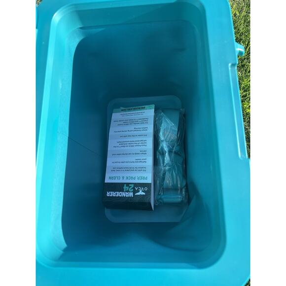 ORCA Wanderer 24 Can Soft Sided Cooler Insulated Ice Chest, Blue, $249 In Store - Picture 9 of 14